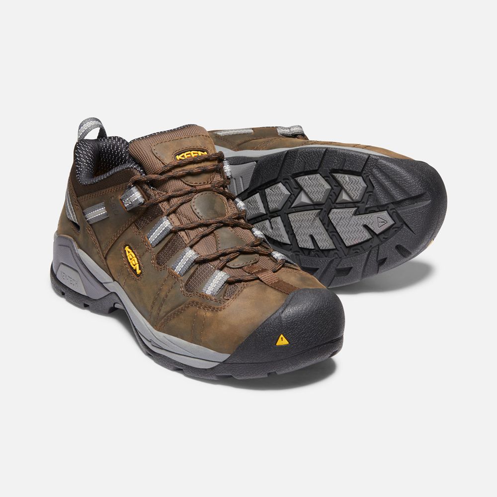 Chaussures de Travail Keen Homme Marron | Detroit Xt Esd (Steel Toe) | FAWJH-5702